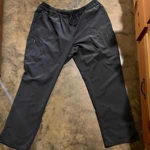 2X grey scrubstar scrub pants